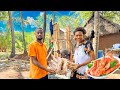 Major Progress On Our Dream Home ️ Water Tower Day 3 King Prawns Recipe You Ve Never Seen