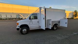 4K Review Ford E350 1995 7.3L 24k-Mile Ambulance Quigley 4x4 Virtual Test-Drive & Walk-around