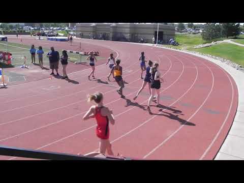 Leyah 100 meter hurdles final USATF Regional 7-8-2018