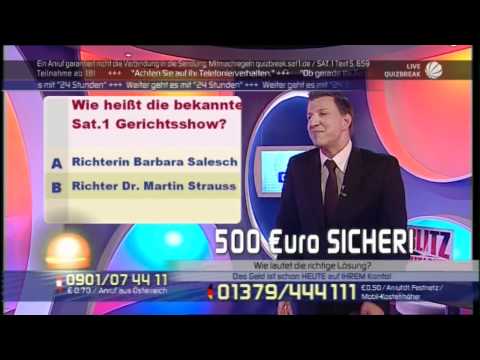 call in tv sat1 quizbrake einfach nur lustig