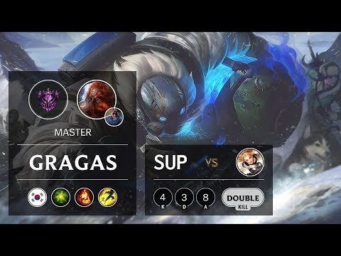 Gragas Support vs Lux - KR Master Patch 9.13