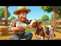 Old MacDonald Sunny Farm Song For Kids Cutilulu