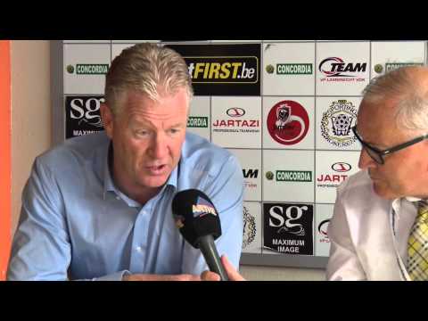 Persbabbel Peter Maes na Lokeren - Zulte-Waregem