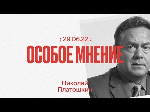 Особое мнение / Николай Платошкин // 29.06.22