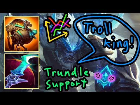 Trundle Support Can 1V1 ADCs! | League of Legends Overlooked Experiments