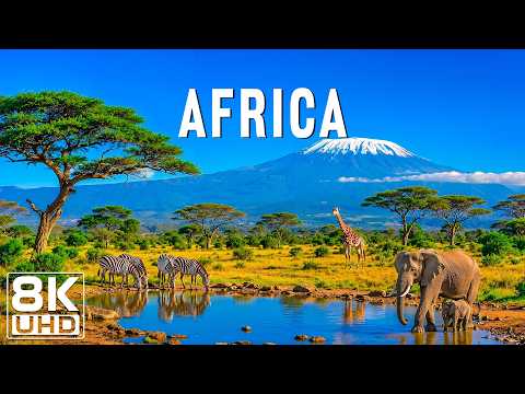 Africa 8K ULTRA HD – Wild Landscapes, Ancient Wonders & Untamed Beauty 🌍✨