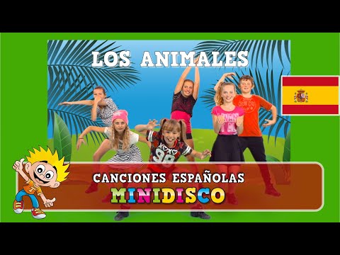 LOS ANIMALES | Canciones Infantiles | Aprende el Baile | Mini Disco