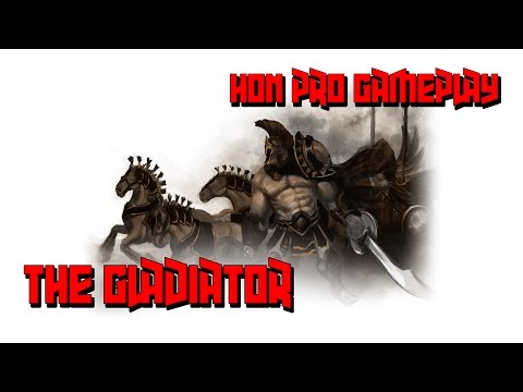 HoN Pro The Gladiator Gameplay - EmeraldHELM - 1873 MMR