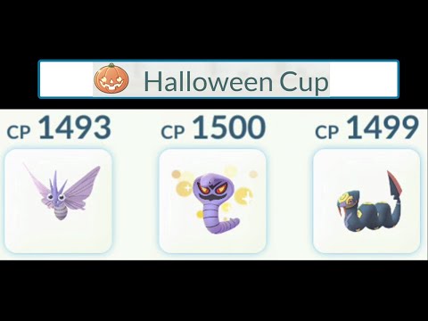 Triple Poison in Halloween Cup | Pokémon Go - Venomoth, Arbok, Seviper