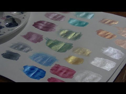 Playing With Extreme Sheen Deco Art Paints