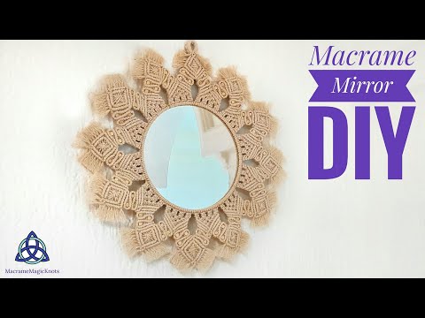 DIY Macrame Wall Hanging Tutorial Home Decor Idea