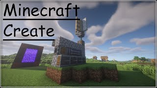 【Minecraft Create】蒸気機関を作りたい