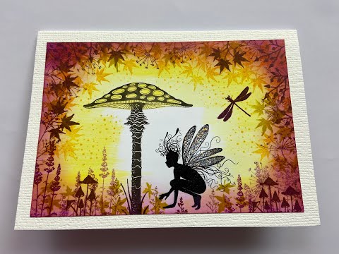 Toadstool fun with Lavinia Stamps