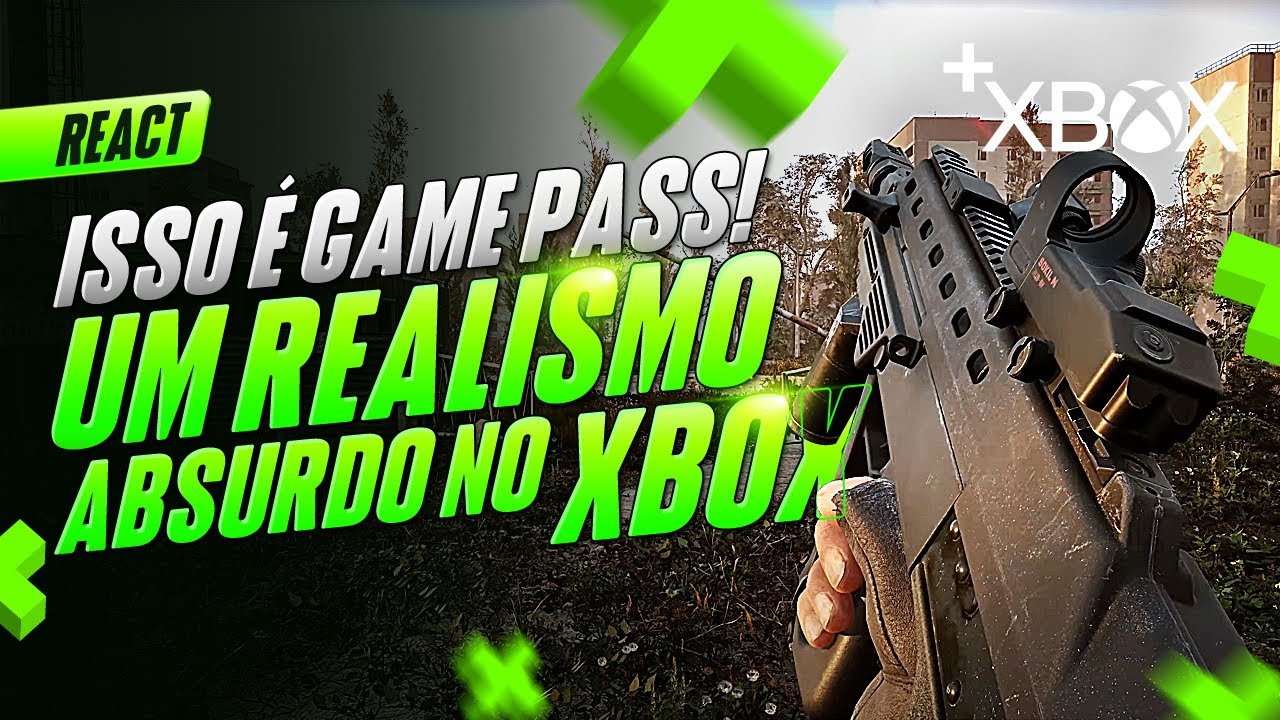 SURREAL esse JOGO no GAME PASS! COMO O XBOX AINDA NÃO FEZ O MKT DESSE JOGAÇO! STALKER 2
