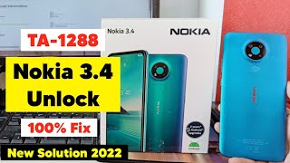 Nokia 3.4 (TA-1288) Pattern Lock Remove Reset Tool | Nokia 3.4 Hard Reset | TA-1288 Password/Pattern