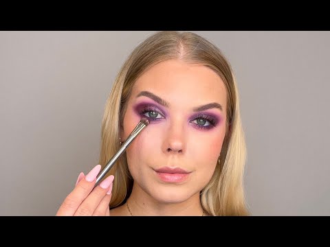 BeautyAct WinterAct purple look