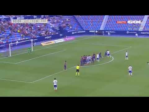 Liga 2016/17 Gol de Lanzarote / Levante - Real Zaragoza