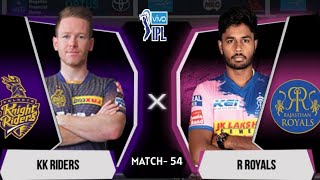 KKR vs RR 54th Match Highlights | IPL 2021 Match Highlights | 7th October 2021 | RC 20 Gameplay