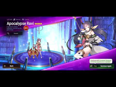 (Epic Seven) Apocalypse Ravi Moonlight Hero Summon! 5/31/20 *Read Description*