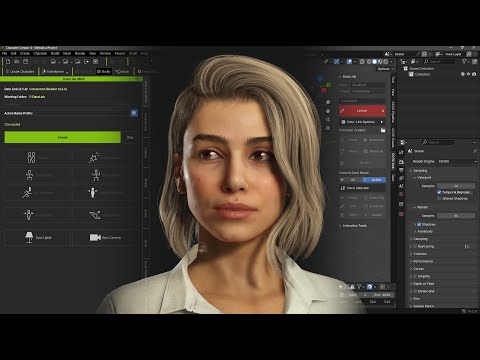 Character Creator 4 / iClone 8 - Blender 4.2 - Pipeline Datalink Setup