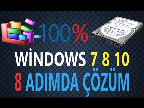Disk Kullanımı %100 Sorunu ve Çözümü (windows 7 8 10) Video