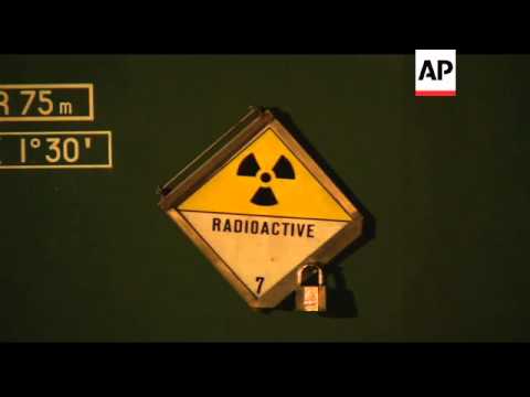 Train carrying nuclear waste arrives at destination