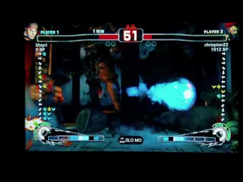 SSF4 PSN Endless Battle Khayri (Ryu) Vs Chrispton22 (Akuma).MP4