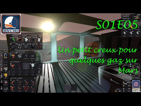 Préparation de l'usine atmo | Let's Play Stationeers [FR] S01E05
