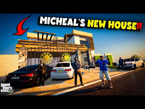 MICHAEL'S NEW 1 KANAL MODERN HOUSE TOUR | GTA 5 GAMEPLAY