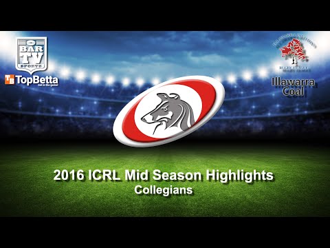 2016 ICRL Mid Season 1st Grade Highlights - Collegians