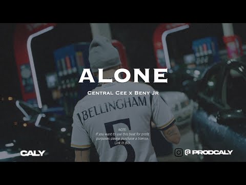 [FREE] Central Cee x Beny Jr x UK Drill Type Beat "ALONE" | Melodic Drill Instrumental (prod. CALY)