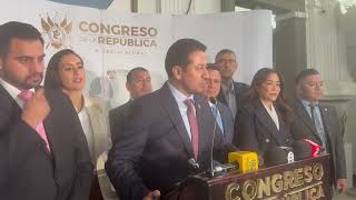 Nery Ramos y su bancada celebran la aprobación de reformas al IUSI