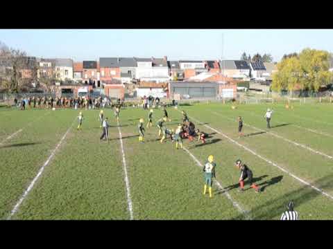 U19   QF 2018 11 18 Andenne Bears vs Limburg Shotguns