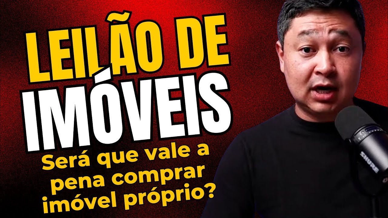 LIVE #165 | Vale a pena comprar um imóvel próprio em leilão de imóveis?