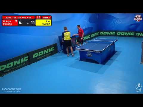 20:00 Maksym Deineha  2-3 Ihor Trydukh West 3 WIN CUP 06.11.2022 | TABLE TENNIS WINCUP