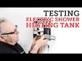 Electric Showers Testing A Heating Tank Element Inside An Electric Shower
