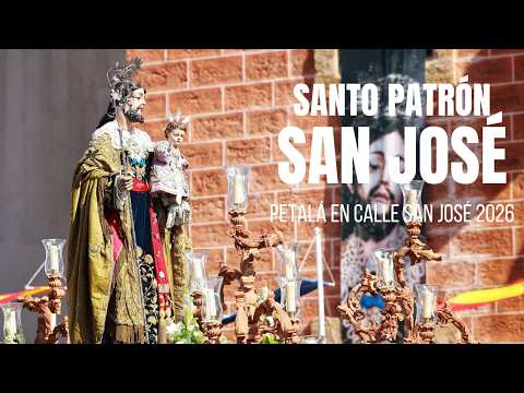Petalá al Bendito Patriarca San José por calle San José 2026 - AM Lágrimas de Dolores (San Fernando)