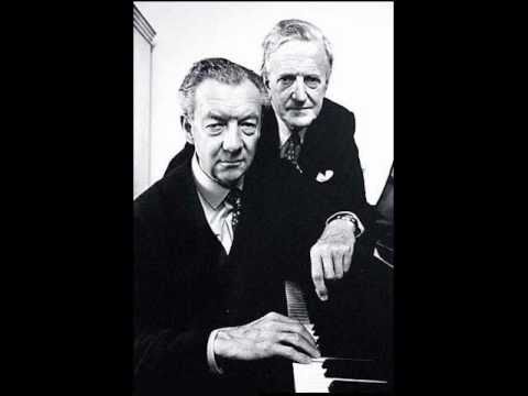 Peter Pears sings "Winter Words" - pt. I of II - LIVE -1972