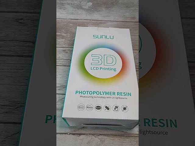 Vídeo relacionado con SUNLU 3D Resina ABS-like 3KG, Resina 3D de Curado Rápido para Impresoras 3D de Resina LCD DLP SLA, Resina Fotopolímero de Curado Ultravioleta de 405nm Fuerte, Alta Precisión, 3000g Gris