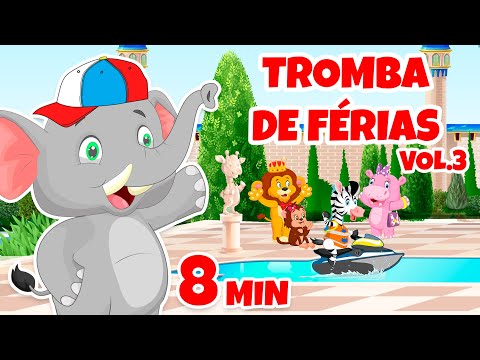 Tromba de Férias Vol. 3 - Giramille 8 min | Desenho Animado Musical