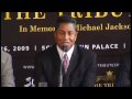 Jermaine Jackson breaks down at The Tribute press ...