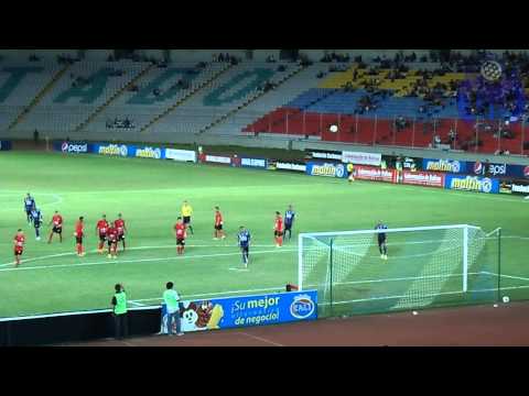 Mineros Estudiantes Copa Vzla / Tiro Libre + Volada del Portero