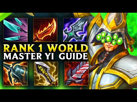 ONLY MASTER YI GUIDE YOU NEED (RUNES AND NEW ITEMS)