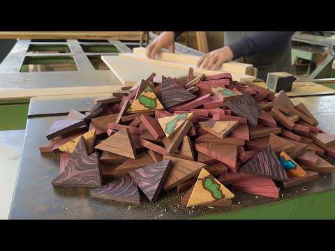 30-Degree Cut Wood : From Offcuts to Artistic Home Furniture with a DIY Prodigy