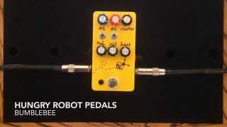 Video thumbnail for Hungry Robot Pedals BumbleBee Demo by Curtis Kent