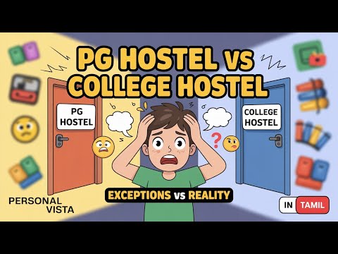 HOSTEL VS PG🔥💯 || Which is best ? || Answer in Tamil with full experience || By Personal Vista