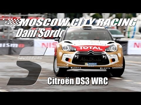 Moscow City Racing 2013: Dani Sordo Citroën DS3 WRC
