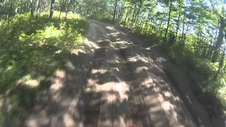 preview picture of video 'Dyracrus Park MX Trails - Nekoosa, Wisconsin - GoPro Hero 2 - Motocross'