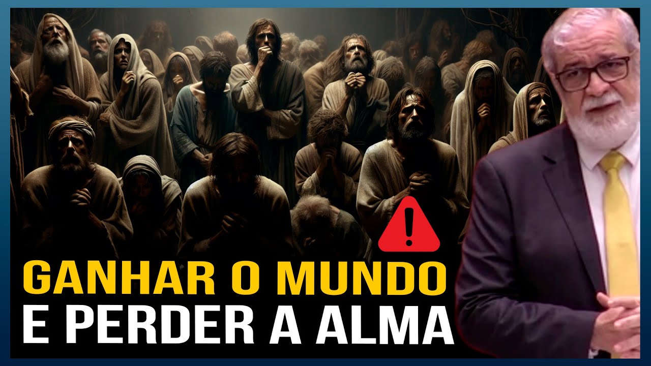 O QUE SIGNIFICA GANHAR O MUNDO E PERDER SUA ALMA? É POSSÍVEL VIVER SEM DEUS? PR AUGUSTUS NICODEMUS