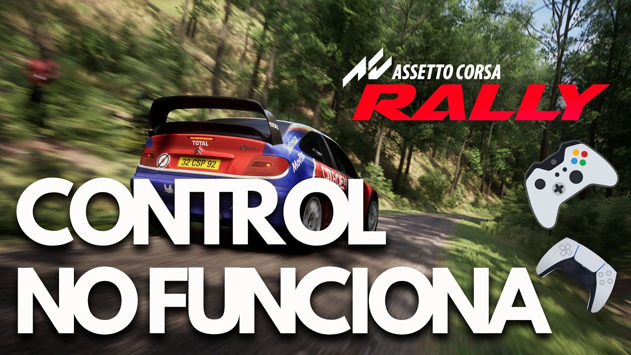 Assetto Corsa Rally | SOLUCIÓN: Control o Mando No Funciona / No Detectado en PC